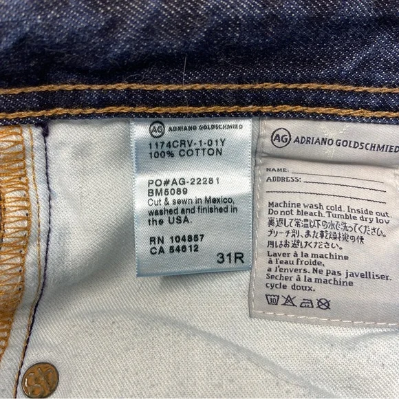 AG ADRIANO GOLDSCHMIED Graduate Tailored Leg Jeans